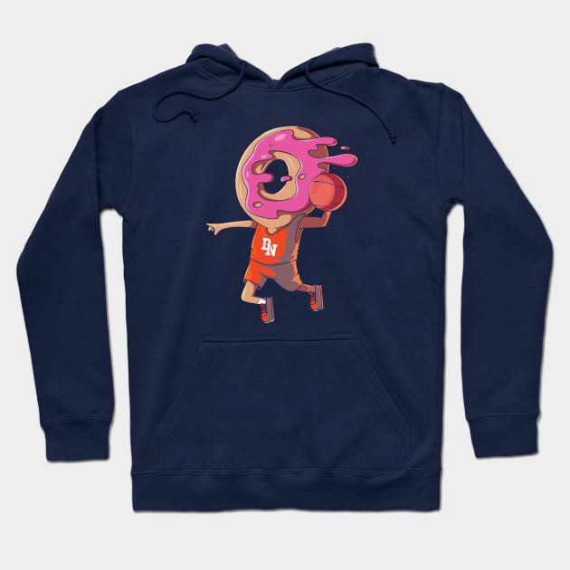 Donut Dunk Hoodie by SLAG_Creative